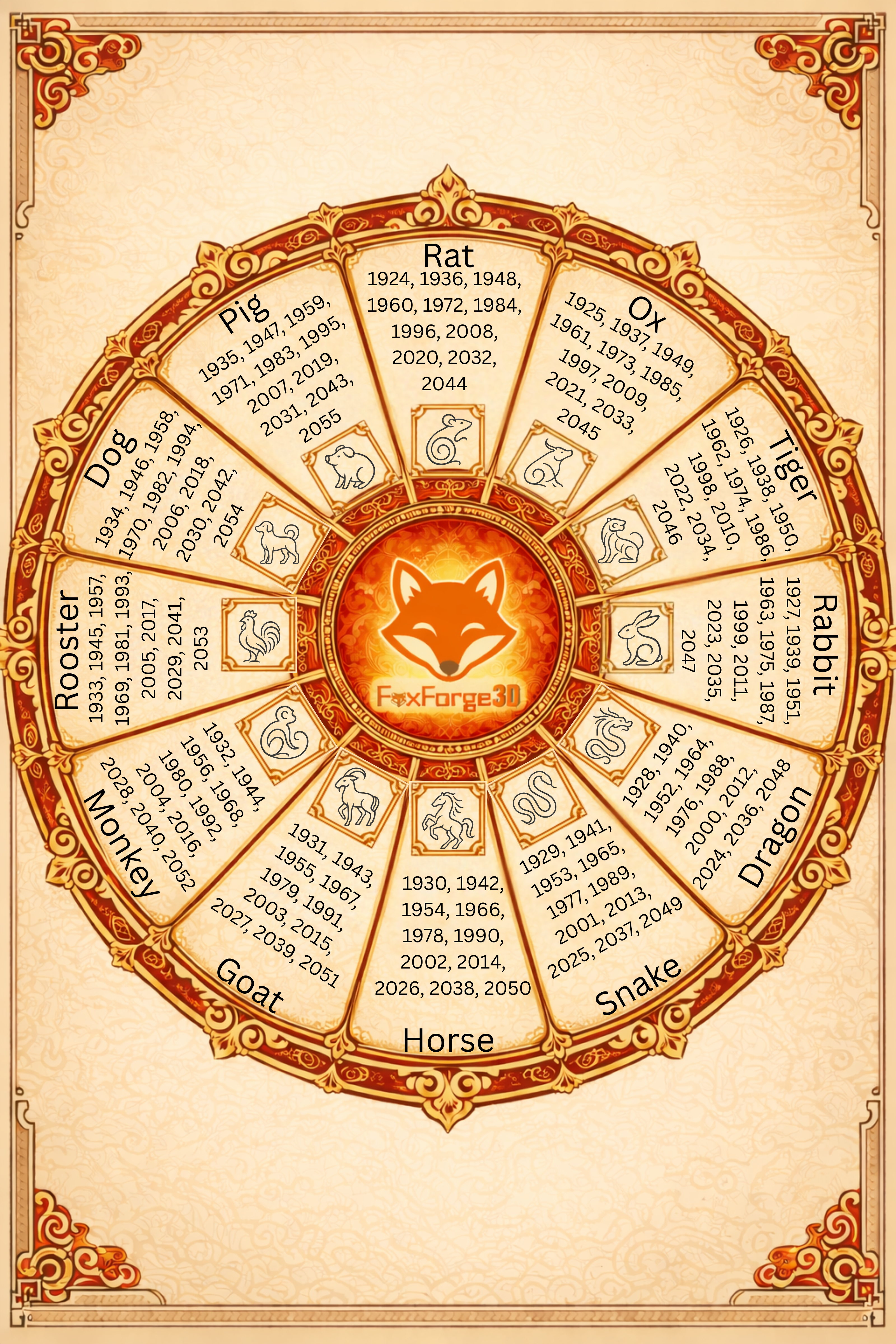 Eastern Zodiac Clickers